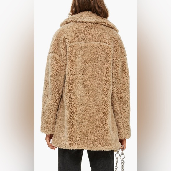 Topshop Bobby Borg Coat - Size 6 US - Picture 3 of 8